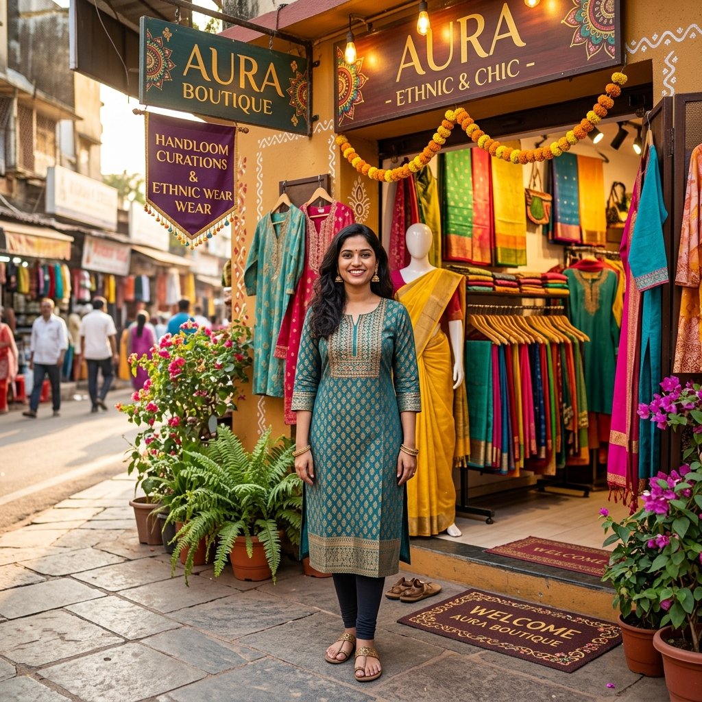 Sushma, Self-reliant Entrepreneur supported by BVMK Trust tailoring training